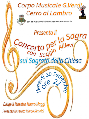 Concerto Gruppo Musicale Giuseppe Verdi