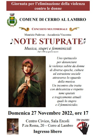 Concerto "Note stuprate"