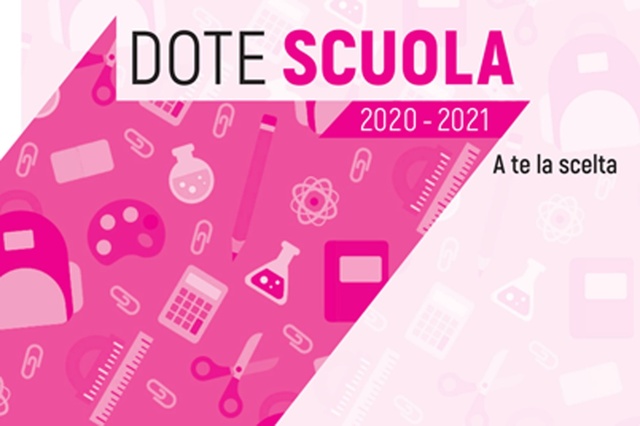 DOTE SCUOLA A.S. 2020/2021 – Bando Buono Scuola